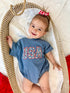 usa-daisy-t-shirt-oversized-romper at Sophia's Style-2