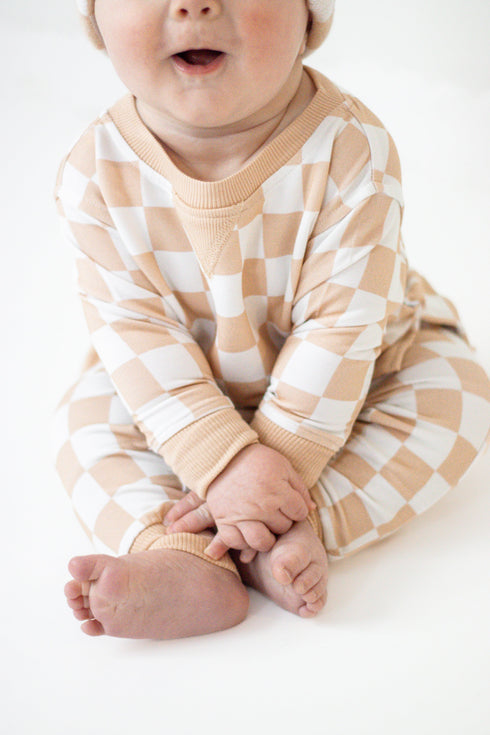 sandy-checkers-dream-jogger Dream-Big-Little-Co-pajama-baby-blanket