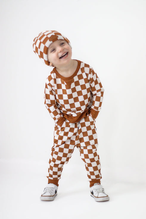 copper-checkers-dream-jogger Dream-Big-Little-Co-pajama-baby-blanket