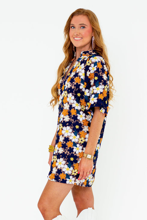 lulu-short-sleeve-mini-caftan-navy-blaze BuddyLove - Sophia's Style-5