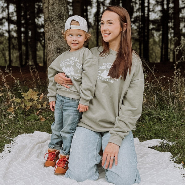 adult-farm-fresh-christmas-trees-crewneck-sweatshirt Sophia's Style-1