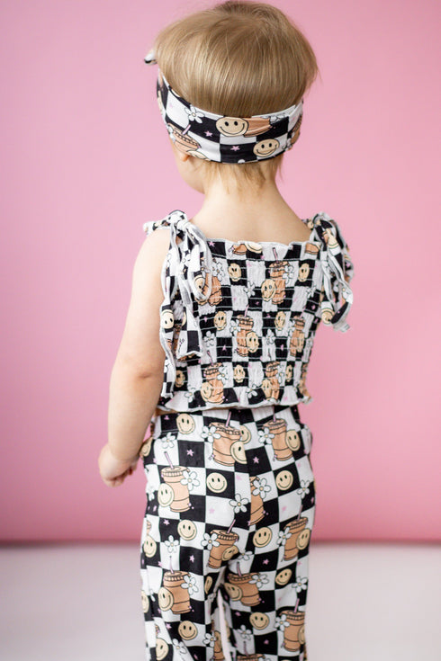 smiley-cup-of-checkers-dream-smocked-flare-set Dream-Big-Little-Co-pajama-baby-blanket