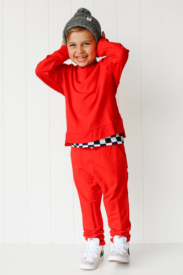 red-dream-jogger Dream-Big-Little-Co-pajama-baby-blanket