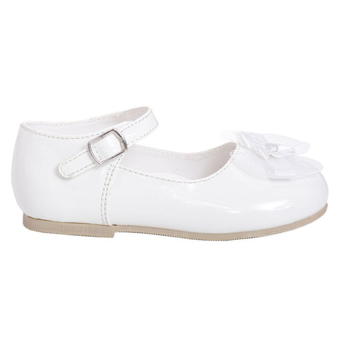 Angel White Patent Special Occasion Shoe Baby Girl 3-Toddler Girl 10 - SophiasStyle.com