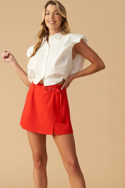 off-to-tomorrow-woven-skort Flying Tomato-Sophia's StyleSHORTS-1