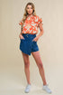 azure-elegance-denim-skort Flying Tomato-Sophia's Style-6