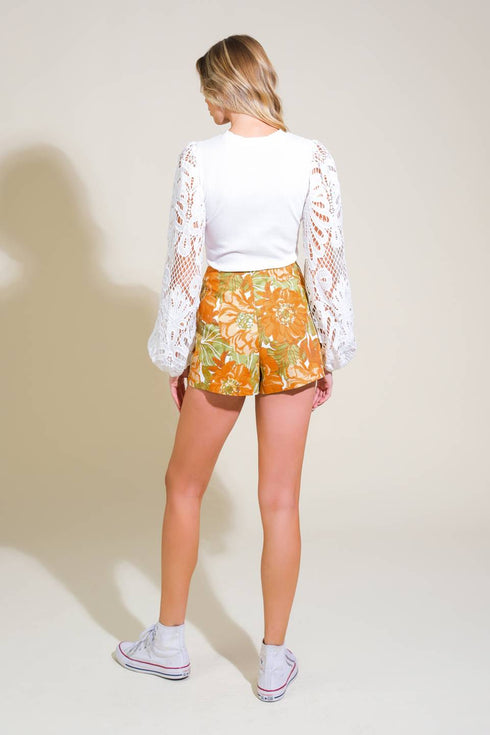 wave-of-elegance-woven-skort Flying Tomato-Sophia's Style-6