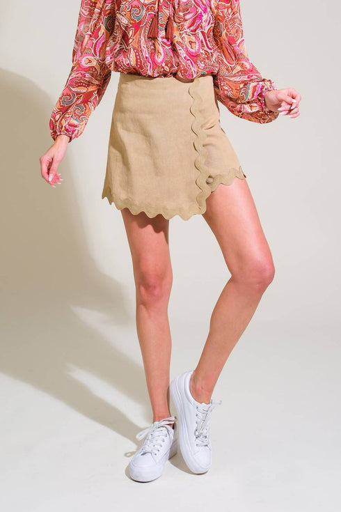 all-the-same-woven-skort Flying Tomato-Sophia's StyleSHORTS-1