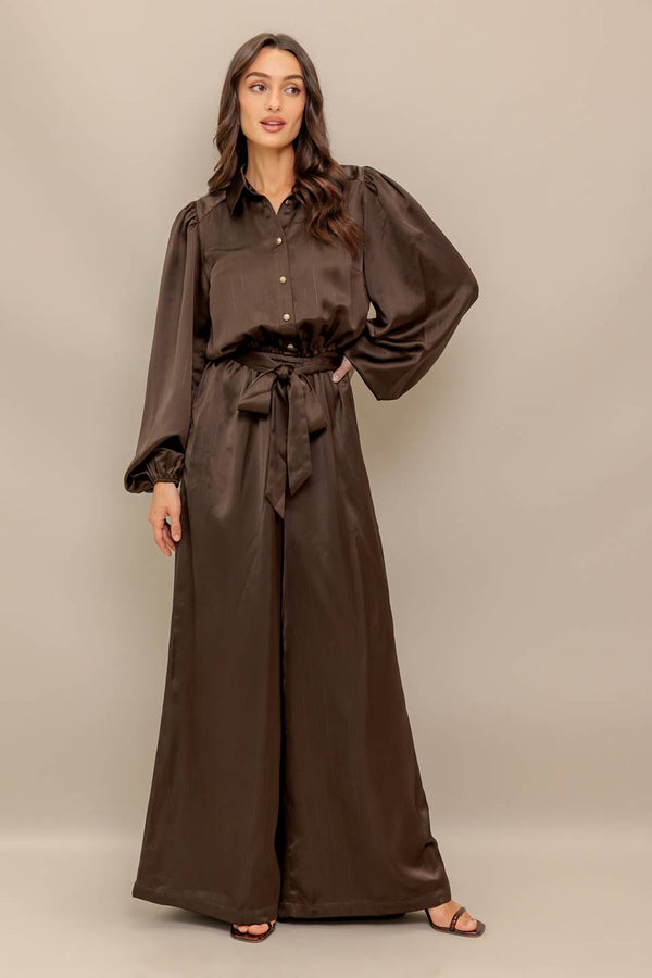 sugar-brownie-woven-jumpsuit Flying Tomato-Sophia's StyleJUMPSUIT-1