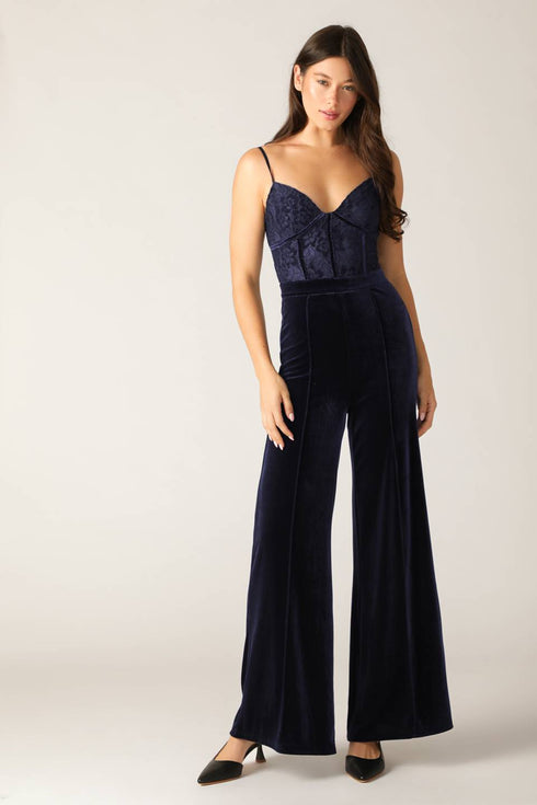 gleaming-glam-woven-lace-velvet-jumpsuit Flying Tomato-Sophia's Style-4