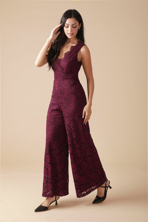 feathered-thoughts-woven-lace-jumpsuit Flying Tomato - Sophia's Style-5