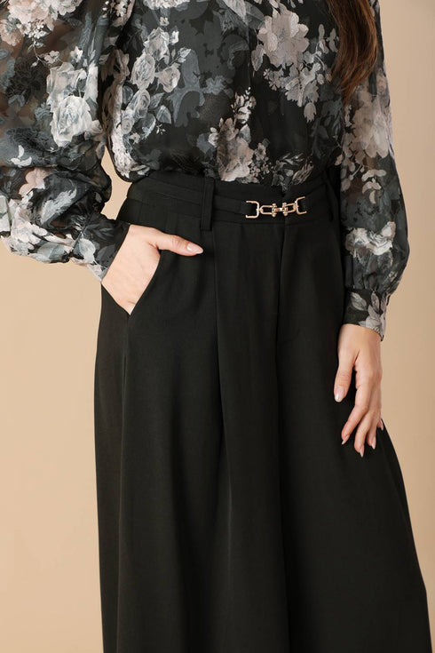 sweet-harmony-black-woven-pants Flying Tomato-Sophia's Style-4