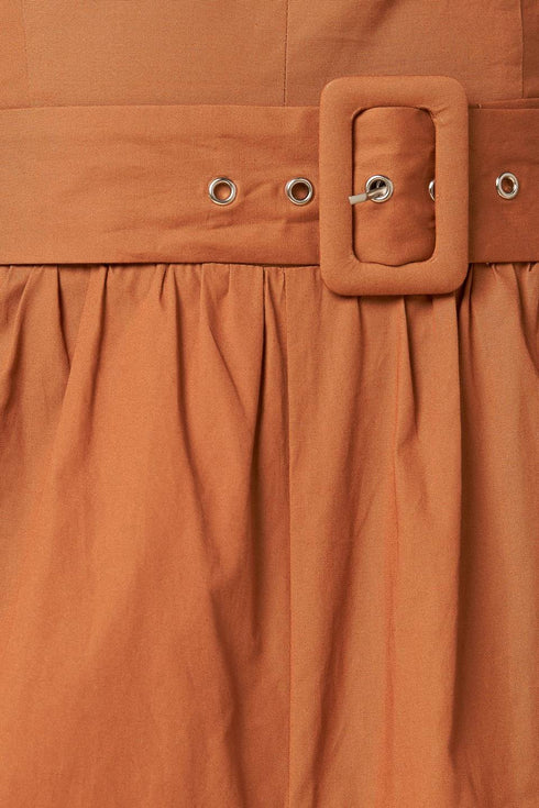 elevated-icon-brown-woven-jumpsuit Flying Tomato-Sophia's Style-8