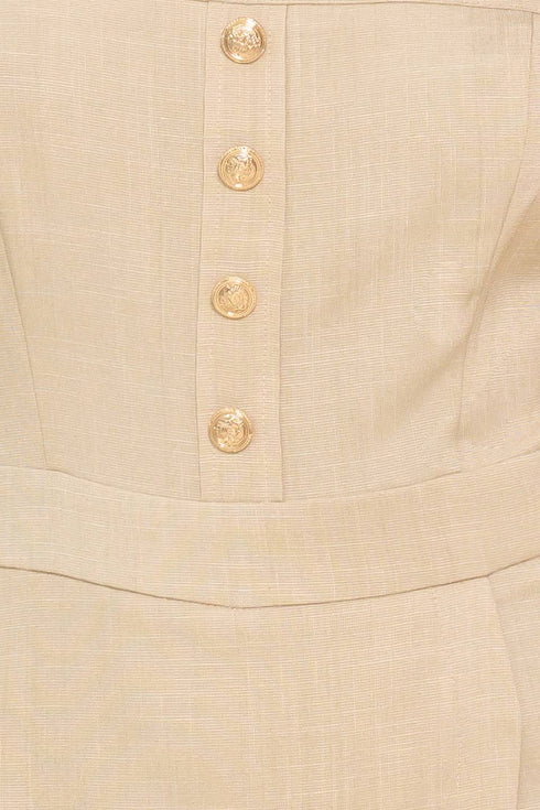 trend-alert-khaki-woven-romper Flying Tomato-Sophia's Style-8