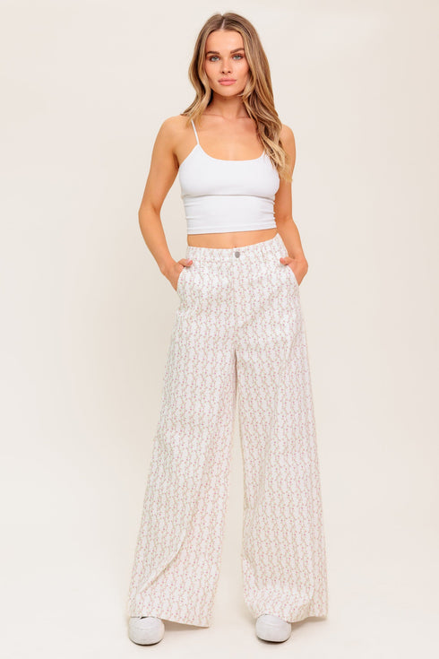 citrus-flow-ivory-woven-pants Flying Tomato-Sophia's StylePANTS-1