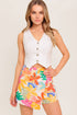 tidal-touch-ivory-woven-skort Flying Tomato-Sophia's Style-3