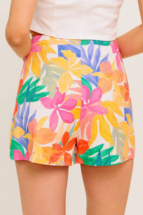 tidal-touch-ivory-woven-skort Flying Tomato-Sophia's Style-6