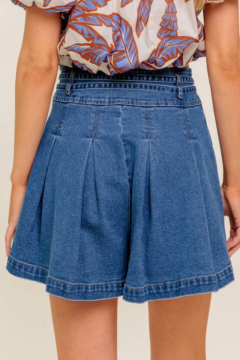 dreammist-medium-indigo-denim-skort Flying Tomato-Sophia's Style-2