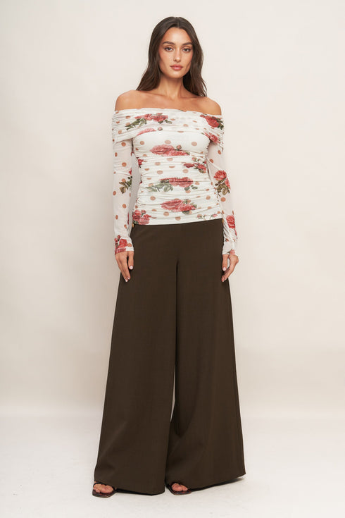 chocolate-fall-woven-pants-1 Flying Tomato - Sophia's Style-4