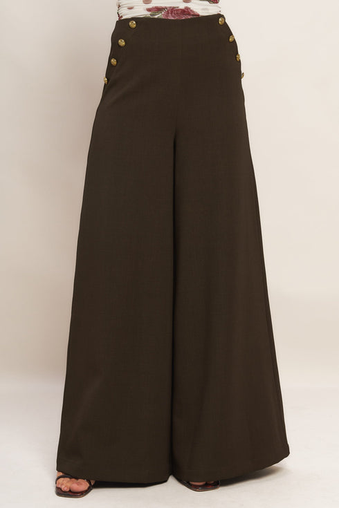 chocolate-fall-woven-pants-1 Flying Tomato - Sophia's Style-6