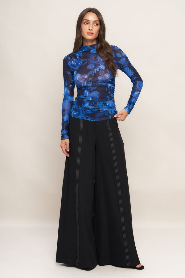 runway-ready-black-woven-wide-leg-pants Sophia's StylePANTS-1