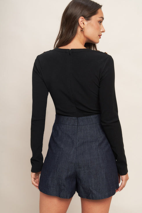 modern-staple-woven-combination-romper Sophia's Style-5