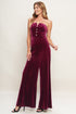 NIGHT QUEEN VELVET JUMPSUIT