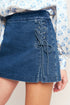 city-lace-up-denim-skort-flying-tomato-Sophia's Style-5