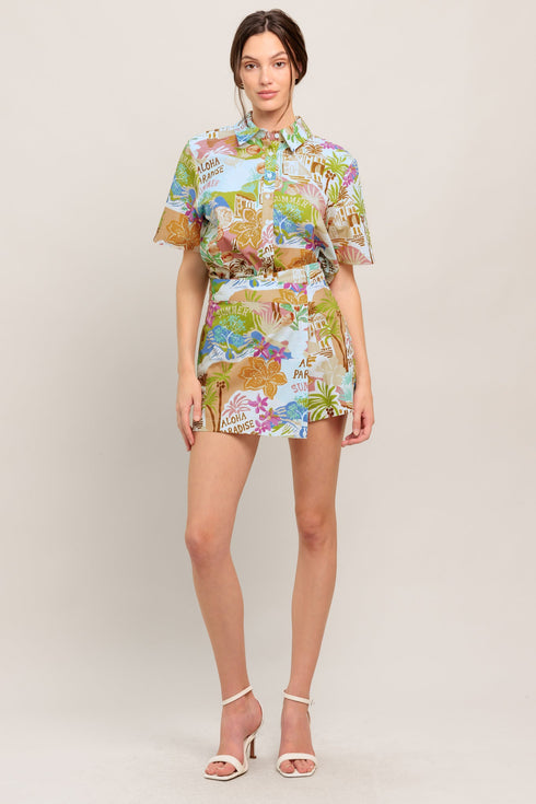 sunshine-getaway-woven-skort-flying-tomato-Sophia's Style-5