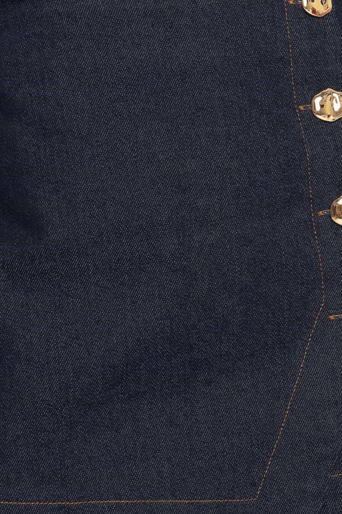 modern-feminine-denim-skort-Flying-Tomato-Sophia's Style-8