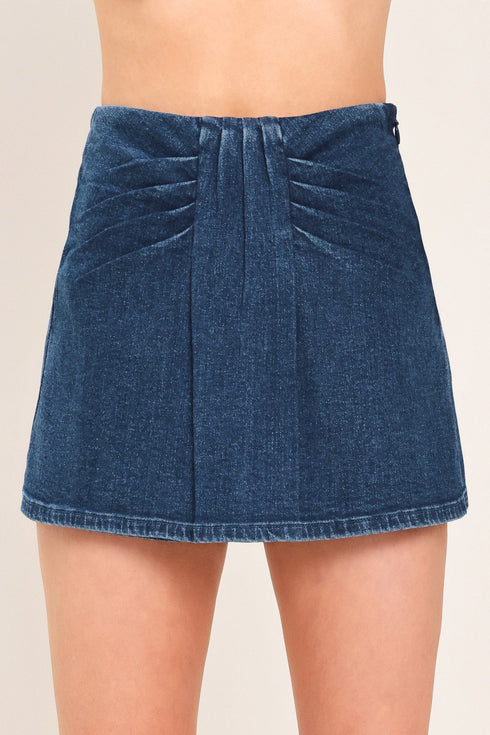 indigo-ruching-denim-skort-sophias-styleSKORTS-1