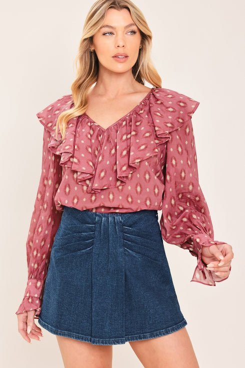 indigo-ruching-denim-skort-sophias-style-3