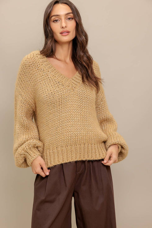 earthy-touch-sweater-knit-top Flying Tomato-Sophia's Style-7