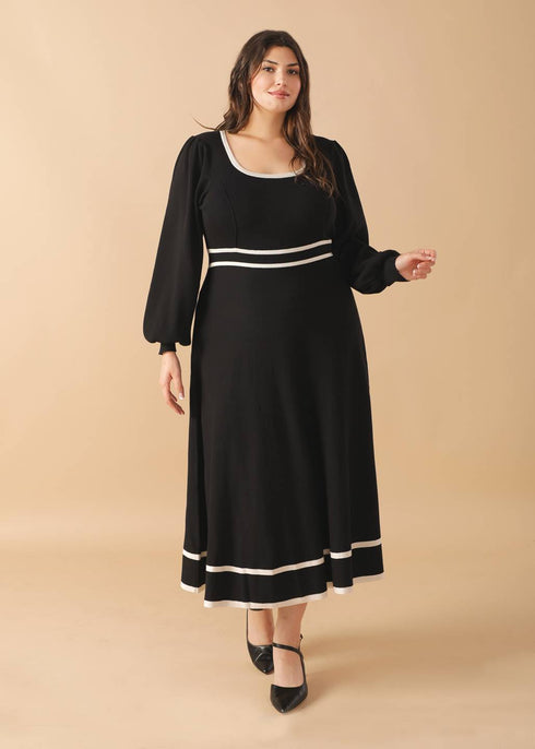 caught-up-sweater-midi-dress Flying Tomato-Sophia's Style-11