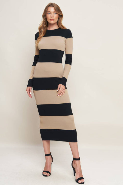 espresso-cream-sweater-knit-midi-dress-flying-tomato-sophias-style-8