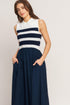 stripe-elegance-sweater-woven-midi-dress-flying-tomato-sophias-style-4