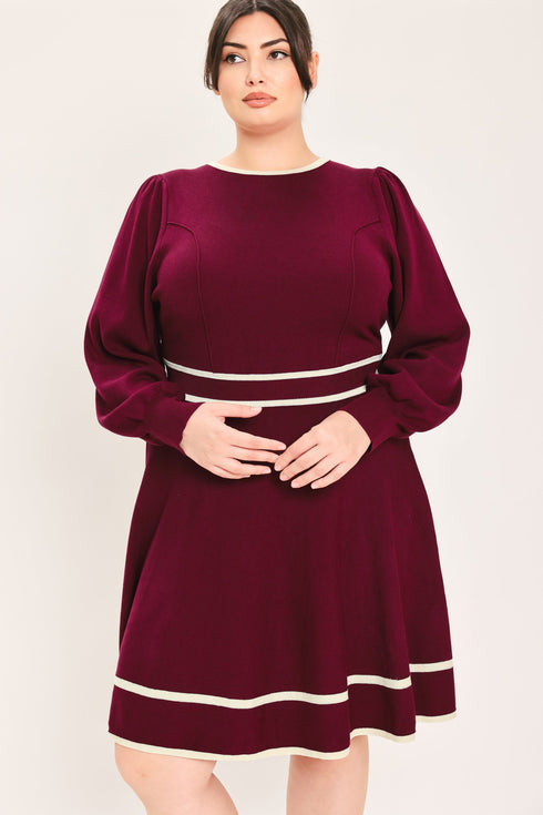 merlot-ivory-moment-sweater-mini-dress-flying-tomato-sophias-style-11