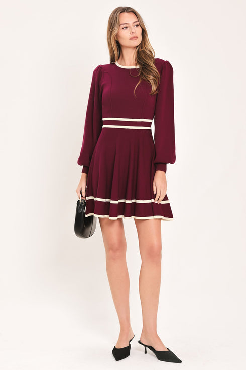 merlot-ivory-moment-sweater-mini-dress-flying-tomato-sophias-style-2