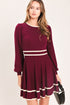 merlot-ivory-moment-sweater-mini-dress-flying-tomato-sophias-styleDRESSES-1