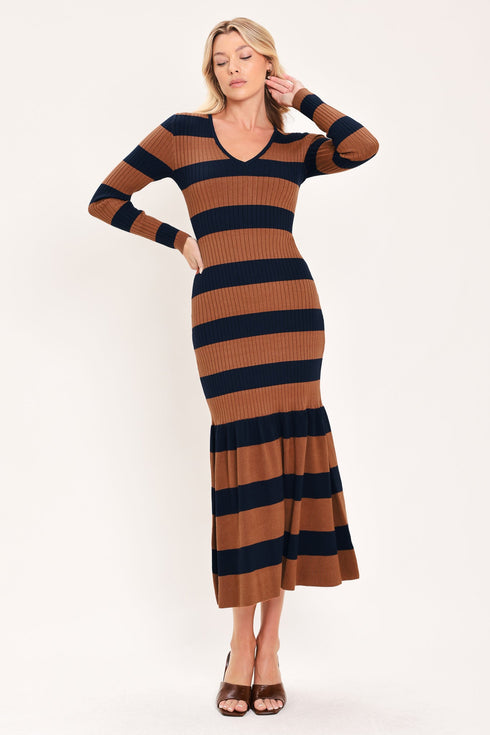 cognac-navy-rhythm-sweater-knit-midi-mermaid-dress-flying-tomato-sophias-styleDRESSES-1