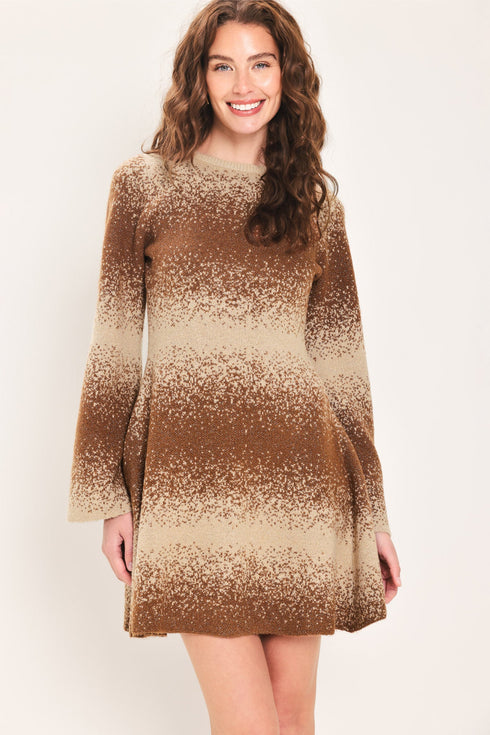 autumn-shimmer-brown-multi-lurex-bell-sleeve-mini-dress-flying-tomato-sophias-style-6