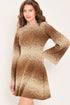 autumn-shimmer-brown-multi-lurex-bell-sleeve-mini-dress-flying-tomato-sophias-style-5