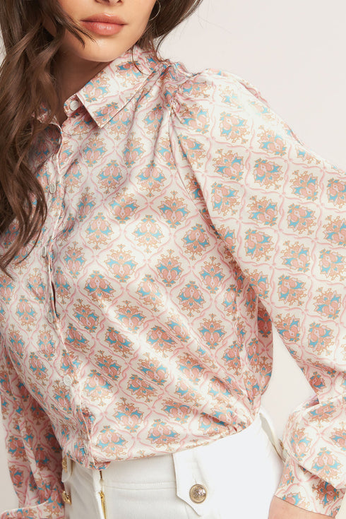 moroccan-muse-pink-woven-top-Flying-Tomato-Sophia's Style-3