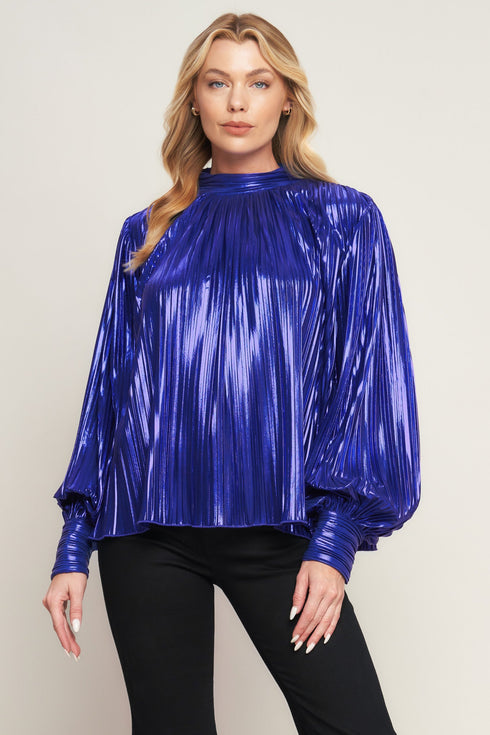 pretty-companion-woven-foiled-top Flying Tomato - Sophia's Style-7