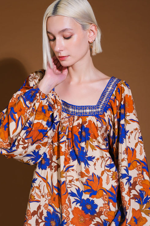 my-favorite-day-rust-woven-top Flying Tomato-Sophia's Style-3