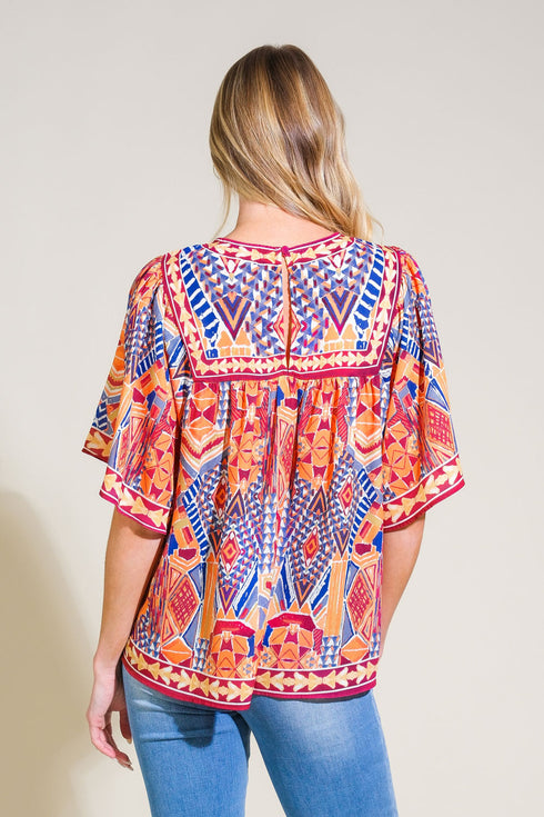 sparkly-energy-woven-top Flying Tomato-Sophia's Style-3