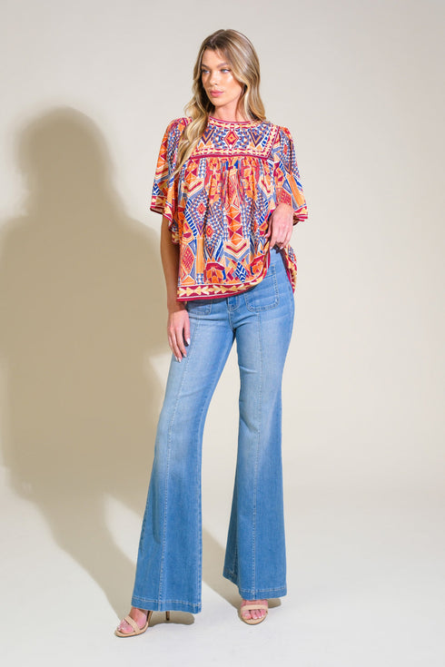 sparkly-energy-woven-top Flying Tomato-Sophia's Style-6