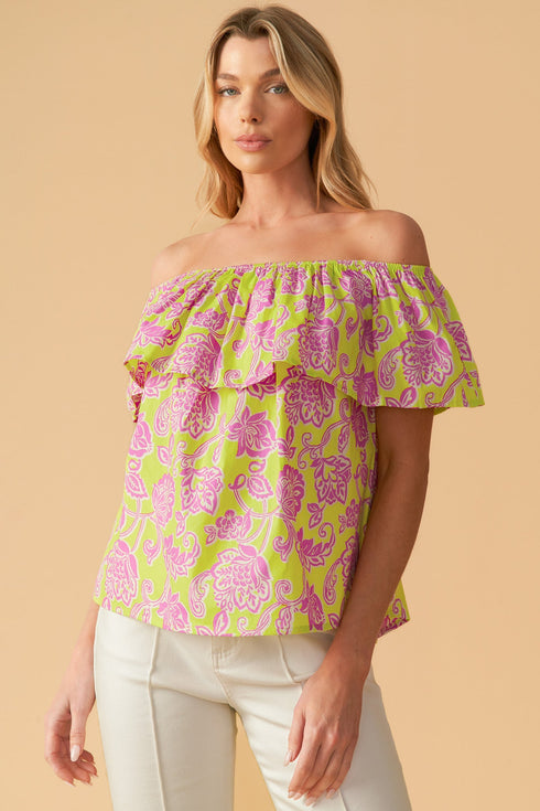 find-me-under-the-palms-woven-top Flying Tomato-Sophia's StyleTOPS-1