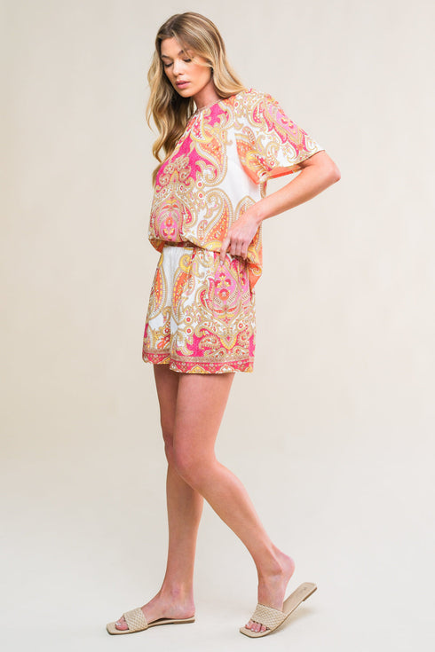 scarlet-symphony-woven-top-and-short-set Flying Tomato-Sophia's Style-6