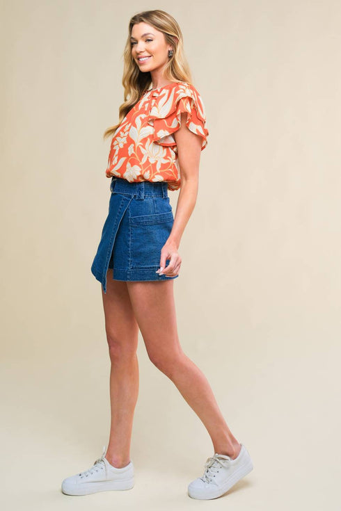 into-the-sky-woven-top Flying Tomato-Sophia's Style-8